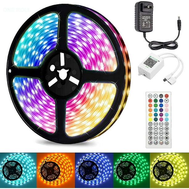 32ft Led Strip Lights For Bedroom Rgb Led Light Strips With