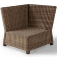 thumbnail image 3 of Pemberly Row Chaise d'Angle de Patio en Osier, Brun et Sable, 3 of 7
