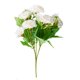 thumbnail image 1 of Ramo de clavel artificial simulación floral decoración hogar oficina decoración tela flor falsa, blanco Sweethay HA8723-02B, 1 of 6