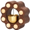 thumbnail image 3 of Miangastore Light Brown Metal Shopkeeper Bell for Door with Crisp Sound and Delicate Design 6.3 Inches, 3 of 9