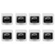 thumbnail image 2 of 8pcs No Drill Curtain Rod Brackets No Drilling Self Adhesive Curtain Rod Holder Hooks Nail Free Cur, 2 of 5