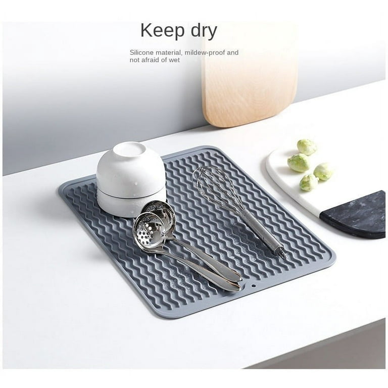 Silicone Dish Drying Mat for Multiple Usage Silicone Mat for Kitchen or