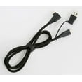 thumbnail image 2 of SideTrak USB-C to USB-C Cable & USB-A Adapter | Durable, Flexible, Tangle-Free Braided Nylon Cord | 3ft | Black, 2 of 7