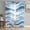 Blue, variant on Navy Blue Waves Semi Sheer Curtains 96 Inch Length 2 Panels Set, Summer Beach Blue Ombre Coastal Sheer Kitchen Curtain Privacy Voile Window Curtain for Living Room Bedroom Rod Pocket Drapes