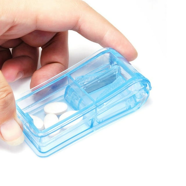 Cortador De Pastillas Con Soporte En Forma De V, Separador De Pastillas Portátil Sin Bpa, Utilizado Para Cortar Pastillas Yuarrent HA036800-00