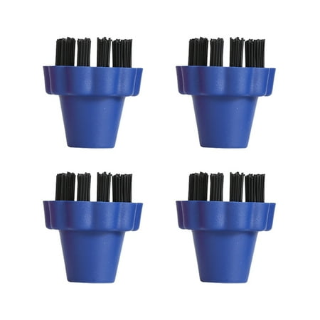 

4Pcs Round Cleaning Brushes for SV7 SV1802 SV1902 2.860-231.0 Steam Cleaner Accessories Brush Kits Orange