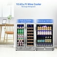 thumbnail image 4 of Nipus Wine Cooler and Beverage Refrigerator,Hold 20 Bottles and 200 Cans,Mini fridge with Glass Door for Home/Bar/Office(2 Pack), 4 of 7