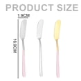 thumbnail image 2 of 9-Piece Stainless Steel Butter Knives, Cheese/Butter Spreaders, Breakfast Spreads Knives, 16.9*1.9cmStyle:Style 1;, 2 of 5