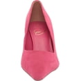 thumbnail image 2 of Sam Edelman Bianka Dahlia Pink Pointed Toe Kitten Heel Slip On Fashion Pumps (Dahlia Pink, 6), 2 of 6