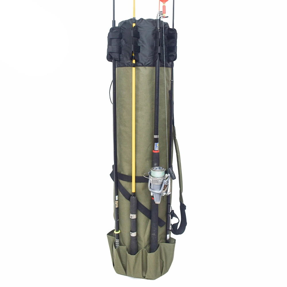 Lixada Large Capacity Practical Canvas Fishing Rod & Reel