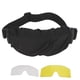 thumbnail image 1 of Gafas de exterior a prueba de explosiones, gafas de seguridad con lentes intercambiables para caza y escalada, color negro, 1 of 14