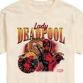 thumbnail image 3 of Marvel Deadpool - Lady Deadpool - Men's Short Sleeve Graphic T-Shirt, 3 of 5