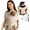 beige, variant on Adjustable Baby Wrap Carrier Cooling Air-Mesh, Easy to Wear Baby Carrier Sling, Baby Carriers Newborn to Toddler 8-35lbs