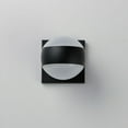 thumbnail image 3 of E30175-10BK ET2 Lighting Modular - 16W 2 LED Outdoor Wall Mount-5 Inches Tall and 5 Inches Wide, 3 of 5
