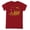 Cardinal, variant on DC Flash Flash Speed Distressed Women's T Shirt, Charcoal, 2X-Large