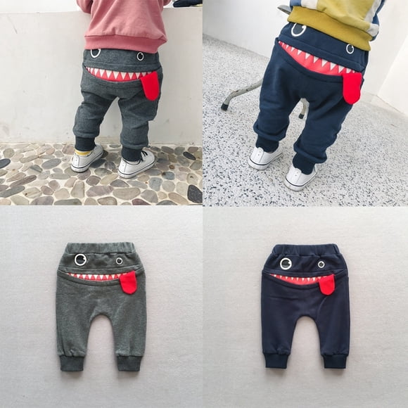 Pantalons Imprimés Monster pour Bébés Garçons Tout-Petits, Leggings Bas