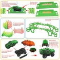thumbnail image 4 of PENGXIANG 163Pcs Dinosaur Race Track Car Toy Set 149 Pcs Flexible Train Tracks with 8 Dinosaurs Create a Dinosaur World Road Race Car Track Racing Toy for 3 4 5 6 Year Old, 4 of 11