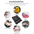thumbnail image 3 of Miangastore 2pcs Car Storage Net Bags Adhesive Mesh Pockets Car Storage Netting Organize, 3 of 8