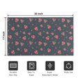 thumbnail image 5 of Pioneer Flower Floral Print Pattern Door Rugs,Washable Non Slip Door Mats Indoor,Decorative Door Mats,Entry Mat Indoor for Entrance,Bedroom,Kitchen,Bathroom,17"x30", 5 of 6