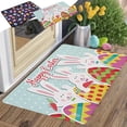 thumbnail image 1 of Tapis de sol lapin de Pâques Porche Wear Originality And Rub Tapis de sol Originality,PENDANE,Multicolor, 1 of 8