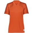 thumbnail image 1 of Ladies Solid Flag Football Jersey, Burnt Orange - Extra Large, 1 of 1