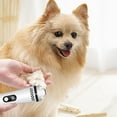 thumbnail image 4 of Hearth & Gear Rechargeable Pet Nail Grinder Three Speed Digital Display Nail Grinder Multifunctional Nail Grinder With Absorption Led Light For Small Dogs Barf Accessories Dog Accessories Puppies, 4 of 6