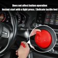 thumbnail image 2 of QENASHAING Aluminum Alloy Car Starter Button Cover, 1.57 x 0.59 in, Protects from Scratches and Rust, Easy Peel-and-Stick Installation for Car Interior Upgrade, 2 of 8