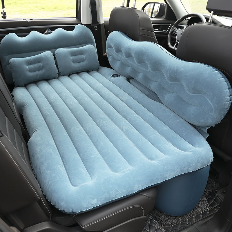 Automobile SUV bed flocking extra large air cushion bed (extra large mountain peak dark green) one pack - Walmart.com