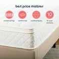 thumbnail image 4 of Best Price Mattress 10" Euro Top Pocket Spring Mattress, Comfort Foam Top, Queen, 4 of 8
