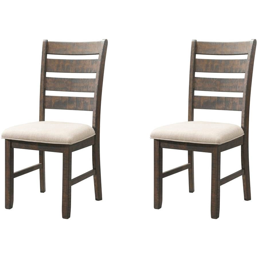 Picket House Furnishings Dex 7-Piece Dining Set with Table, 4 Ladder Side Chairs and Bench