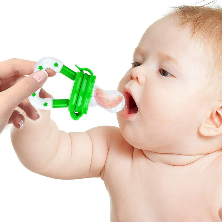 Baby Silicone Nipple Feeder Utensils Fruit And Vegetable Food Supplement  Teether Infant Solid Feeding Food Pacifier Soother