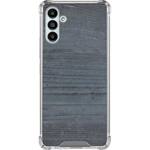 Skinit Wood Charcoal Wood Galaxy A13 5G Clear Case