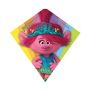 X Kites Trolls SkyDiamond Fiberglass Airframe Kite, Multicolor