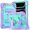 Purple Mint Green, variant on Case for iPad Air 11 inch (M4 2026/M3 2025/M2 2024), Military Grade Shockproof Cases with Pencil Holder Shoulder Strap Screen Protector, Black