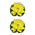 thumbnail image 4 of Flor falsa Inteprter EVA artificial loto Amarillo 2Conjunto, 4 of 6