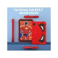 thumbnail image 4 of Case for Samsung Galaxy Tab A9 8.7 Inch 2023 Model SM-X110/X115/X117, Rugged Shockproof Cover with Stand, Shoulder Strap, 4 of 7