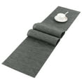 thumbnail image 3 of Place mats with Table Runner Set of 7 Woven Vinyl Table Mats and Runner for Dining Table Heat Resistant, 3 of 11