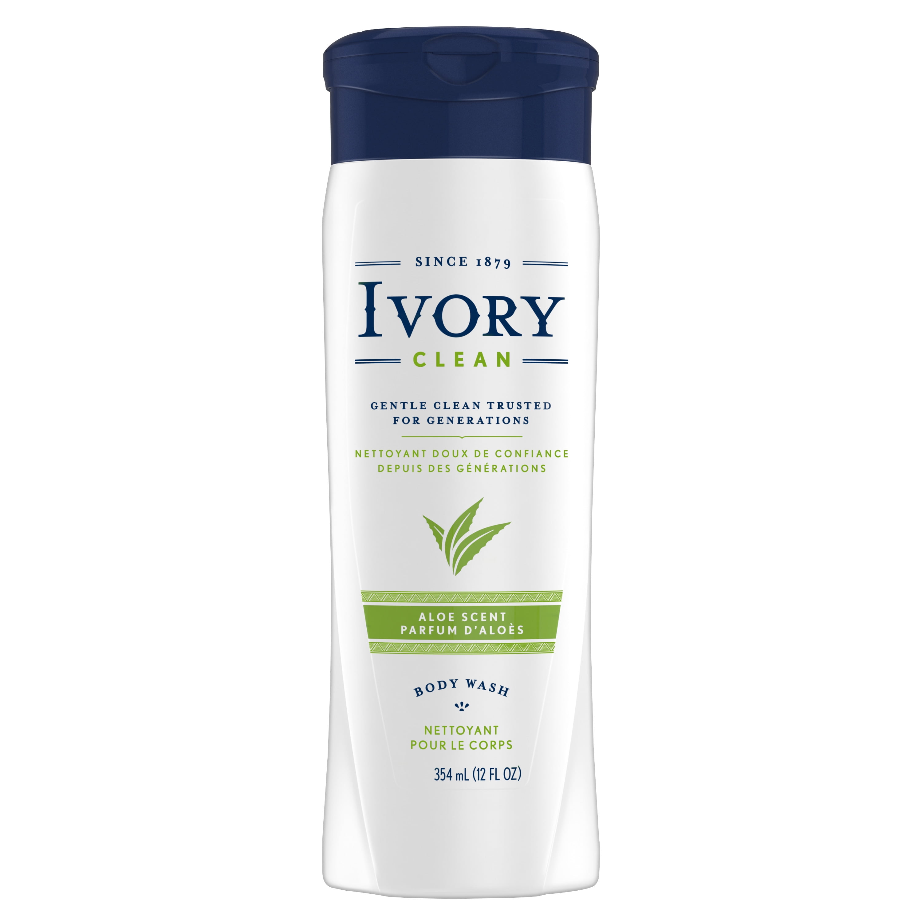 Ivory Clean Aloe Body Wash, 12 oz