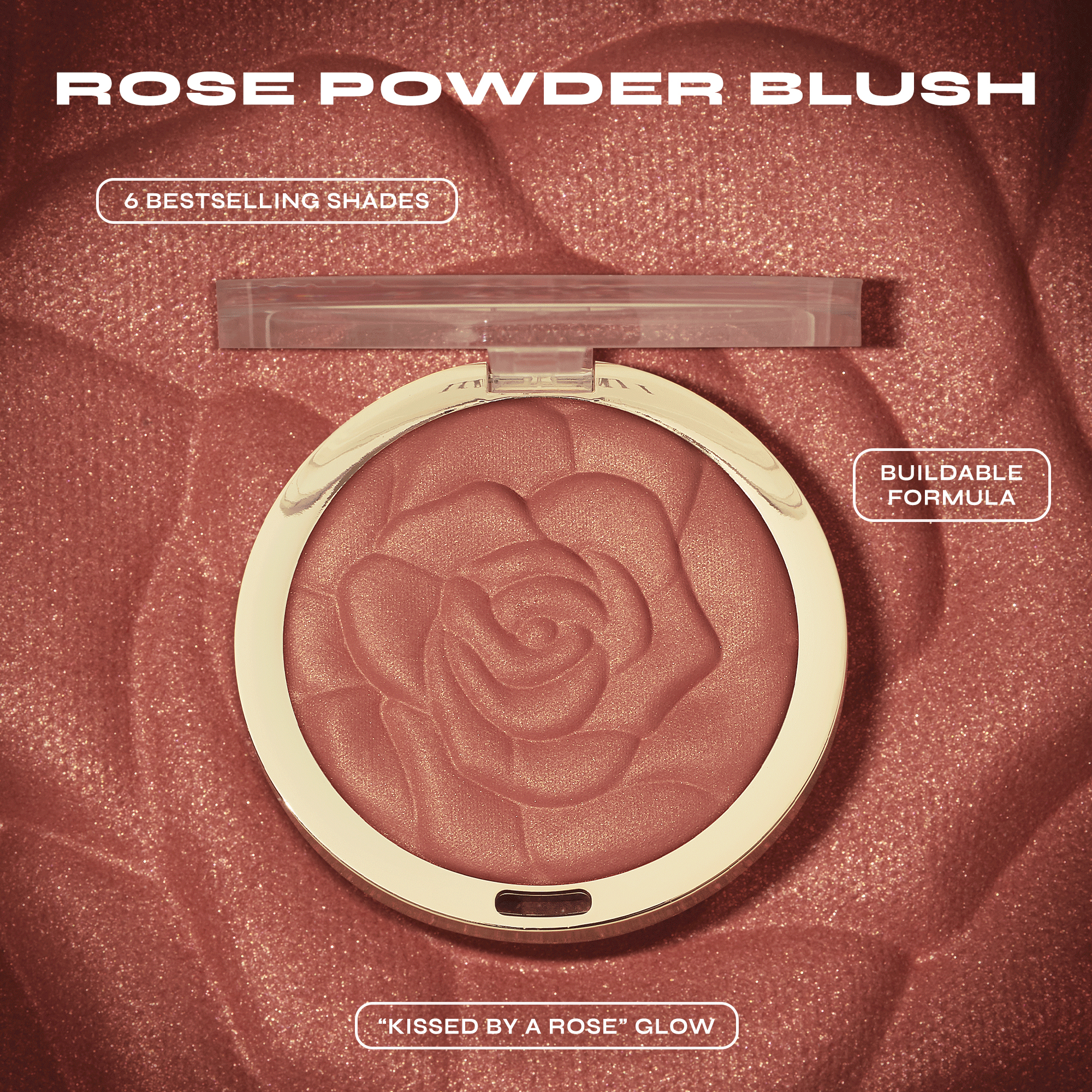 Milani Powder Blush, Tea Rose - image 4 of 7