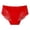 Red, variant on Padded Underwear Womens Thin Breathable Mesh Lace Briefs Cropping Hip Lifting Low Waist Underwear Beige XXL