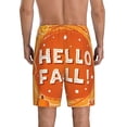 thumbnail image 4 of Lsque Hello Fall 1 Mens Sleep Pajama Shorts,Short Pajama Pants, Cotton Ultra-Soft Knit-4X-Large, 4 of 9