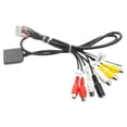 thumbnail image 2 of Maytalsory Car Stereo Radio RCA Output Wire Vehicle Fitting Adapter 20Pin Female Cable Cord Support 4G Sim Card Connector 1Set, 2 of 6