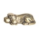 thumbnail image 1 of Adorno de cachorro de latón, decoración de escritorio para el hogar, pequeño adorno de cachorro de latón, 1 of 7