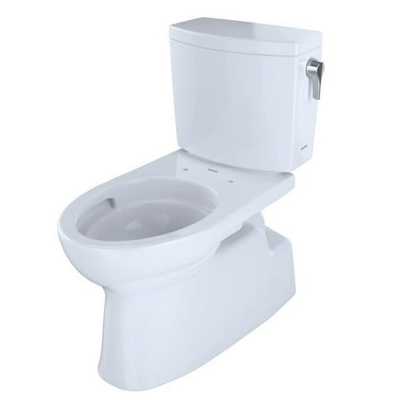 CST474CUFRG01 Vespin II 1.0 GPF Single Flush Elongated Toilet, Cotton White