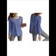thumbnail image 3 of Camisetas Deportivas de Larga para Mujer, con Protección Solar UPF 50+, para Correr, Gimnasio, Secado Rápido Azul y L, 3 of 7