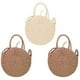 thumbnail image 1 of Bolso bandolera de paja para mujer, bolso de hombro tejido, bolso de playa redondo de verano y bolsos de mano, 1 of 5