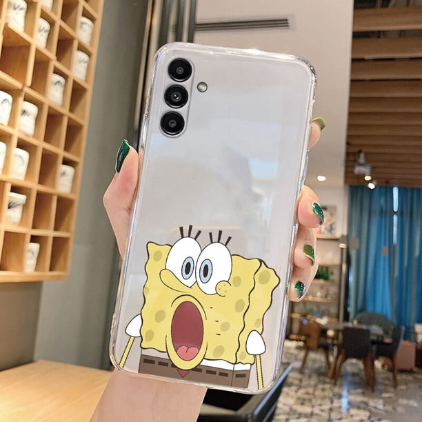 Funda de silicona con dibujos animados para Samsung Galaxy A14 5G, funda transparente, bonita, para mejor amiga, A 14 bolsas Fivean unisex