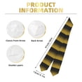 thumbnail image 3 of Hirioo Gold Glitter Gradient for 72" Graduation Shawl Stole Unisex Adults Graduation Sash Honor Graduation Stole for High School and College-Sharp Corner, 3 of 7