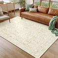 thumbnail image 4 of CAROMIO 10' x 13' Area Rug for Living Room Boho Vintage Indoor Rug with Non Slip Backing, Beige, 4 of 7