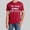 Red, variant on Men T Shirt for Men Funny Graphic Tee My Dog Thinks I'm Cool Sarcastic Novelty Design for Dog Dads Pet Lovers Men